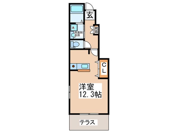 レオンＫ.ＳⅡの物件間取画像